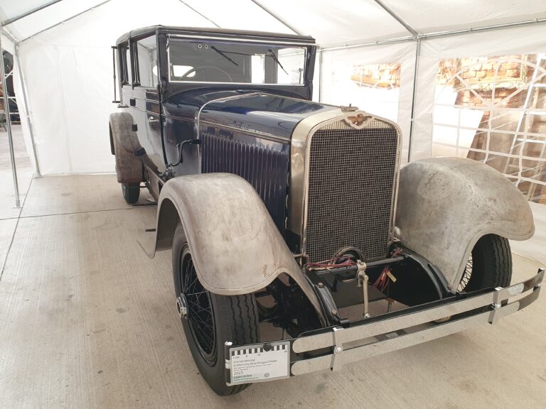Der Hispano-Suiza Oldtimer von 1928 nach der erfolgreichen Sanierung des Oldtimers durch Lippert & Witt.